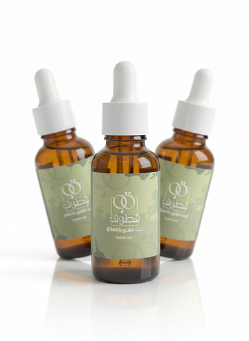 زيت الشاي بالنعناع